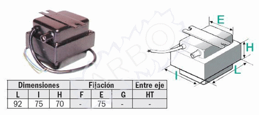 Imagen de TRANSFORMADOR ZE 30/7 NOVA MAR